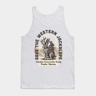 Save the Western Jackalope Tank Top